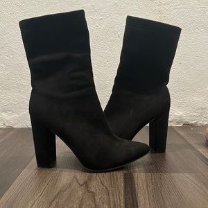 Mid-Calf HighHealed Boot